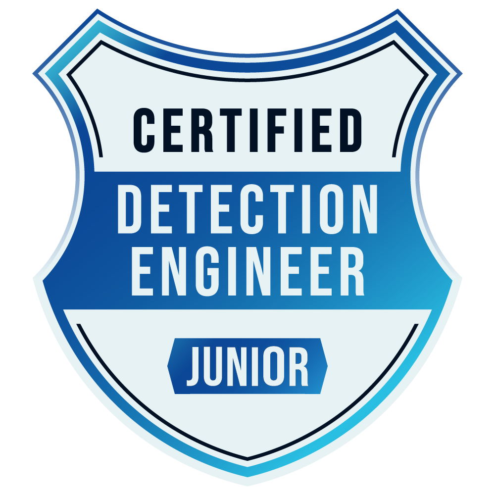 CJDE — Certified Junior Detection Engineer