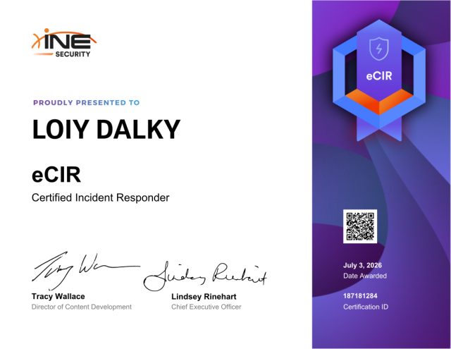 Loiy Dalky — eCIR