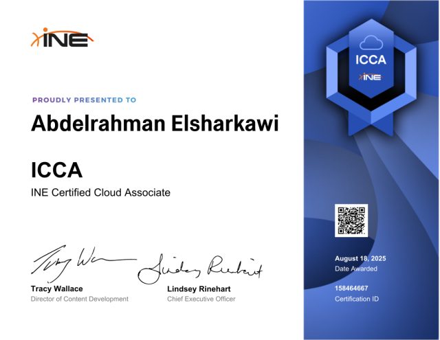 Abdelrahman Elsharkawi — ICCA
