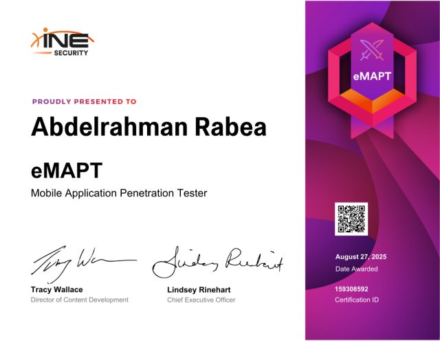 Abdelrahman Rabea — eMAPT