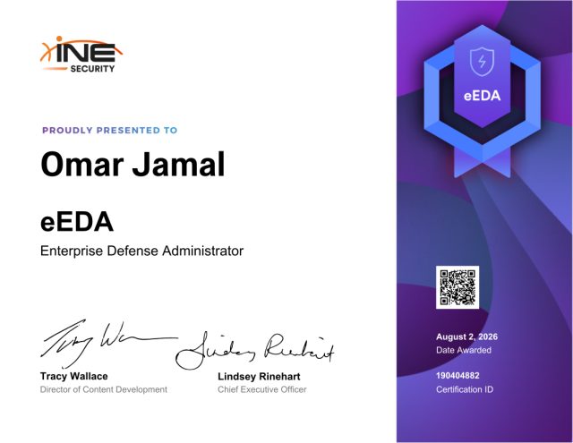 Omar Jamal — eEDA
