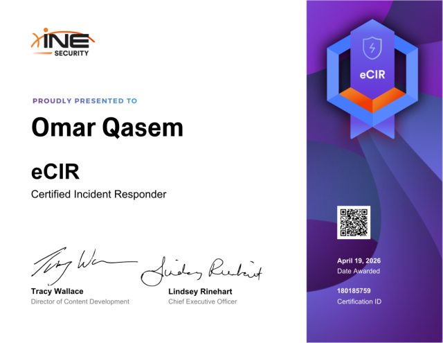 Omar Qasem — eCIR