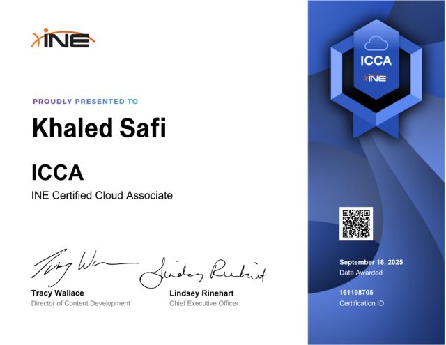 Khaled Safi — ICCA