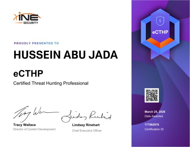 Hussein Abu Jada — eCTHP