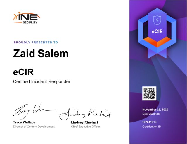 Zaid Salem — eCIR